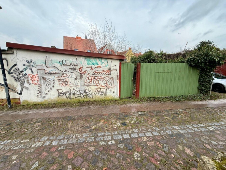 Zugang Grundst�ck Einfamilienhaus Friedland