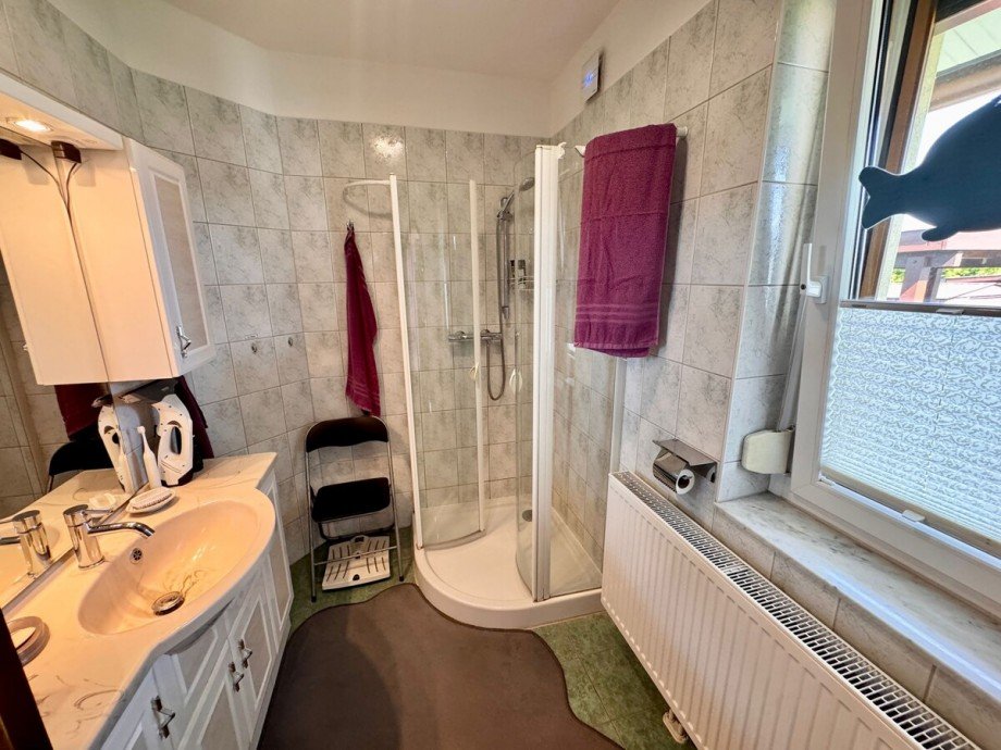 G�ste-Bad mit Dusche Einfamilienhaus Ueckerm�nde