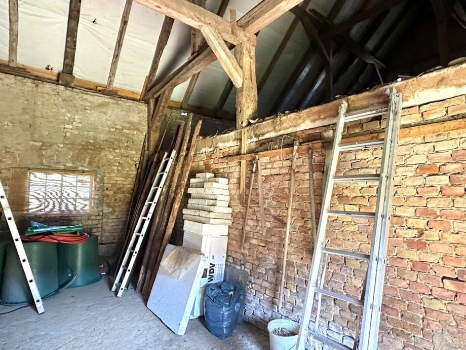 Nebengeb�ude innen Doppelhaush�lfte Wilhelmsburg