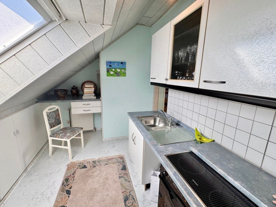 K�che im Dachgeschoss Einliegerwohnung Haus Burg Stargard