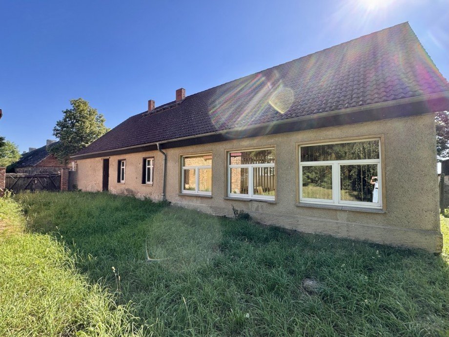 Hausansicht Einfamilienhaus Carmzow-Wallmow / Cremzow