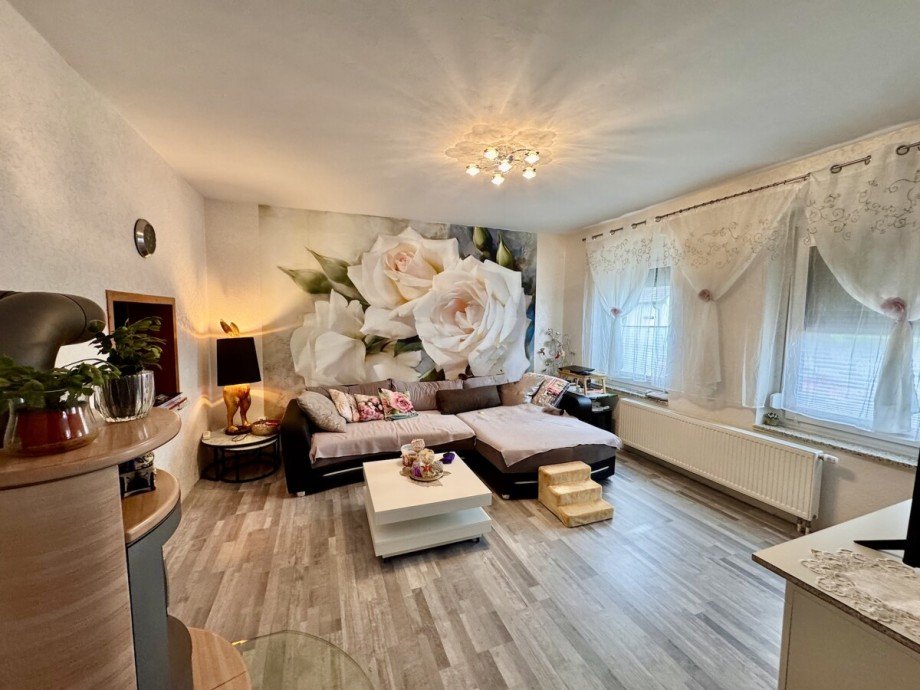 Wohnzimmer Doppelhaush�lfte Torgelow