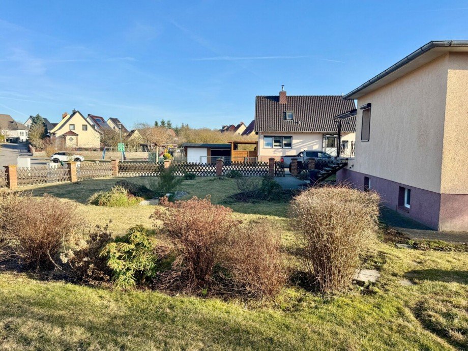 das Grundst�ck Einfamilienhaus Strasburg