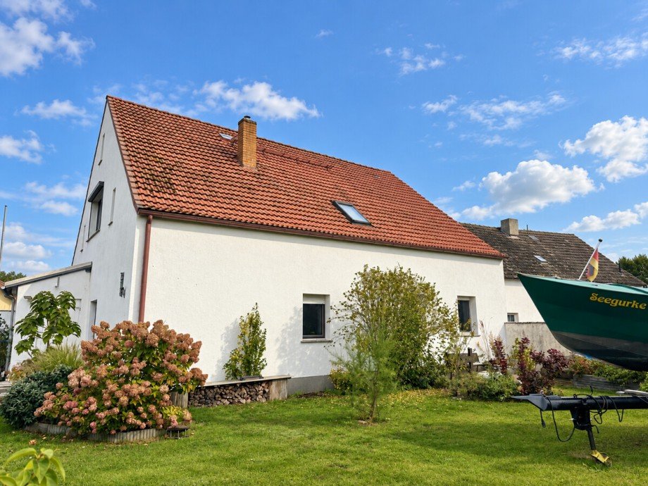 Hausansicht Hofseite Einfamilienhaus Altwarp