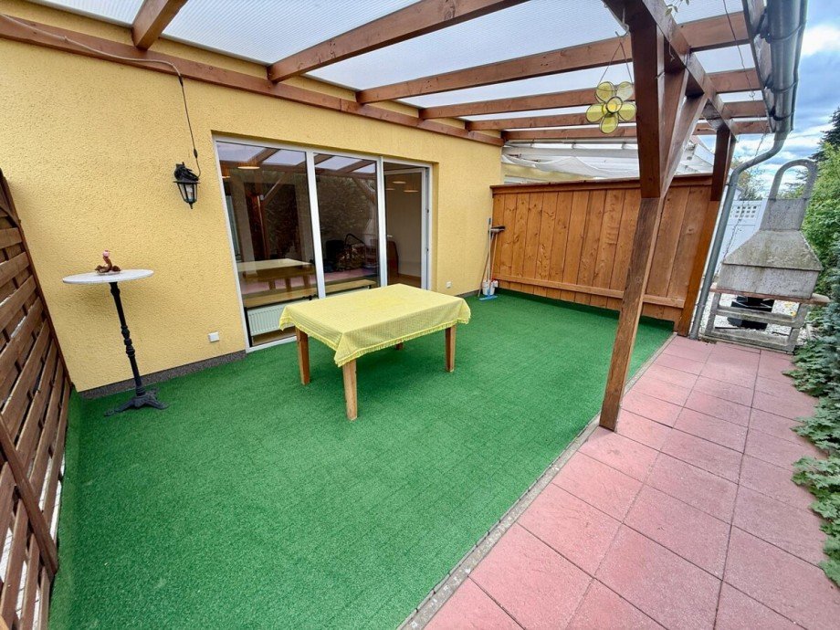 Terrasse Reihenmittelhaus Wesenberg