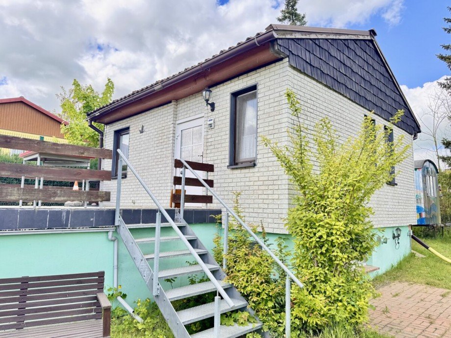 Hausansicht Ferienhaus Krackow