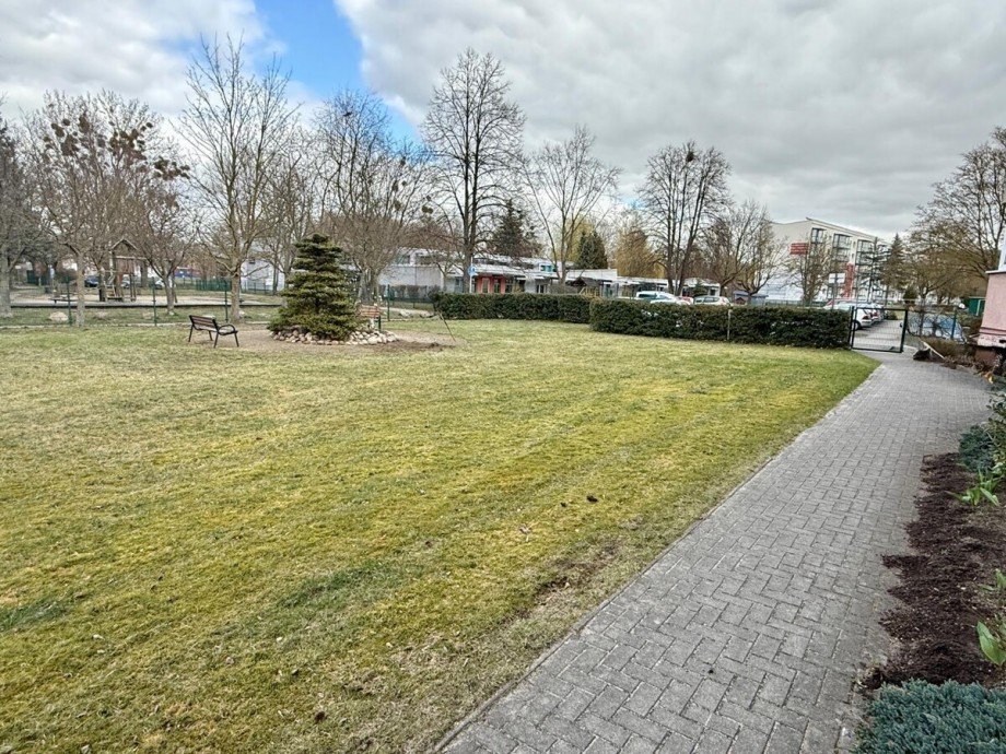 Innenhof Erdgeschosswohnung Neubrandenburg