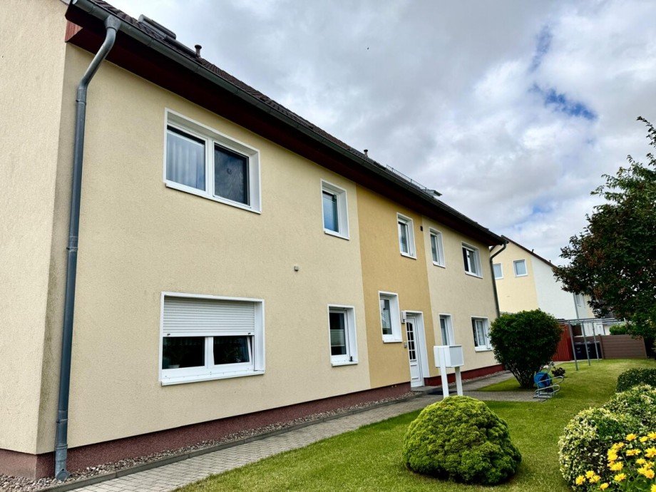 R�ckseite Maisonettewohnung Neubrandenburg