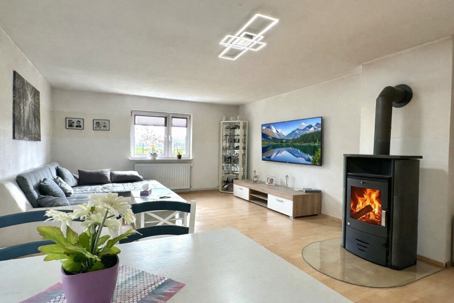 Wohnzimmer Einfamilienhaus Friedland / Jatzke