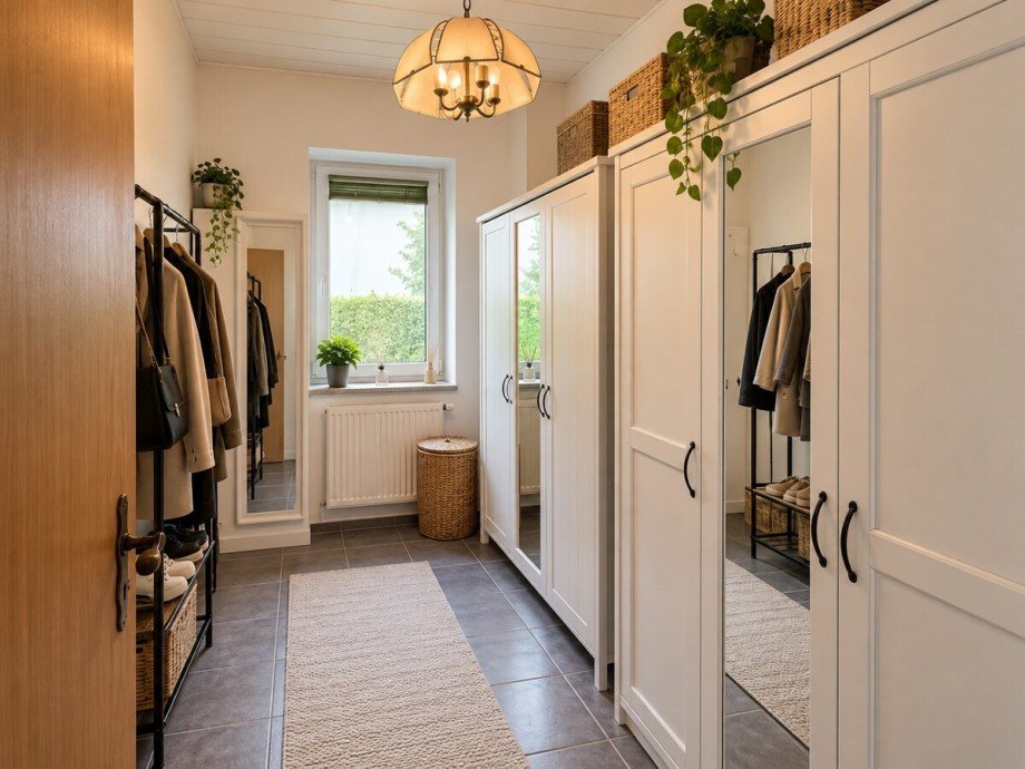 und Garderobe Einfamilienhaus Nadrensee