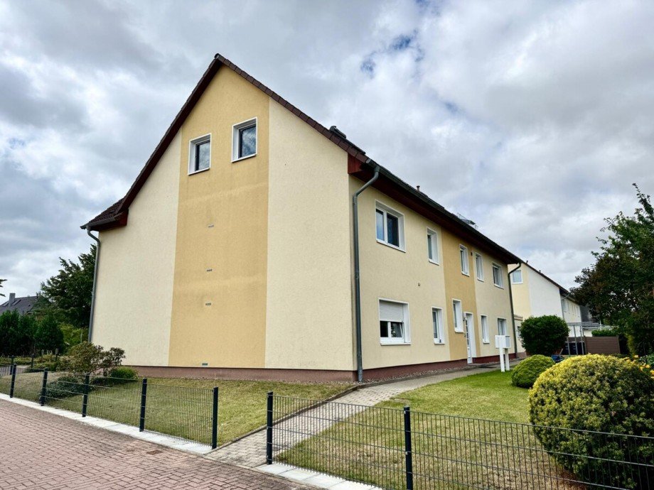 Giebelseite Maisonettewohnung Neubrandenburg