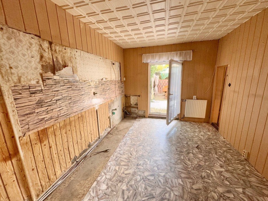 K�che mit Terrassenausgang Doppelhaush�lfte Blankenhof