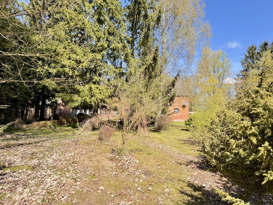 Garten Doppelhaush�lfte Belling