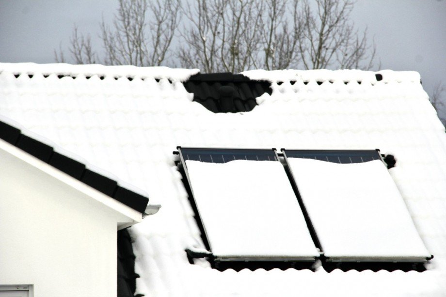 Detail Photovoltaikanlage Einfamilienhaus Neustrelitz