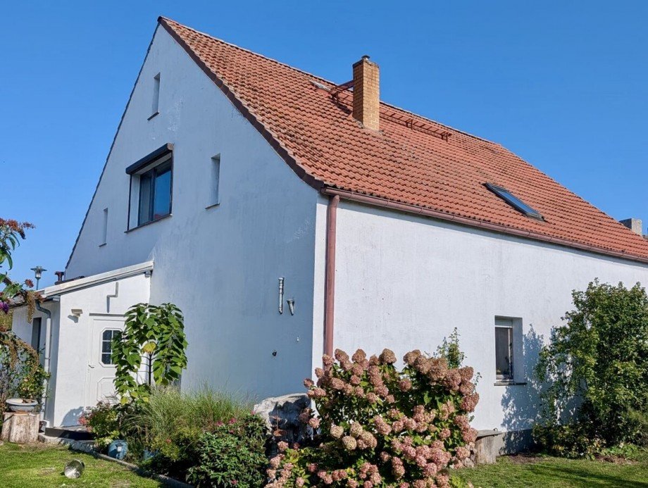 Hausansicht Hofseite Einfamilienhaus Altwarp