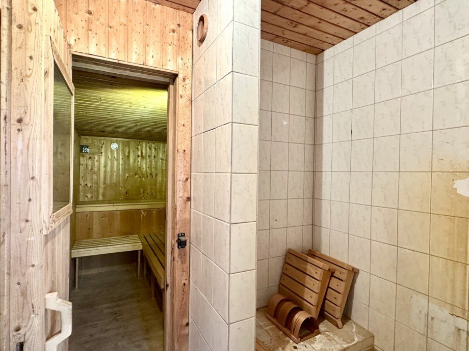 Sauna mit Dusche Mehrfamilienhaus Datzetal / Sadelkow