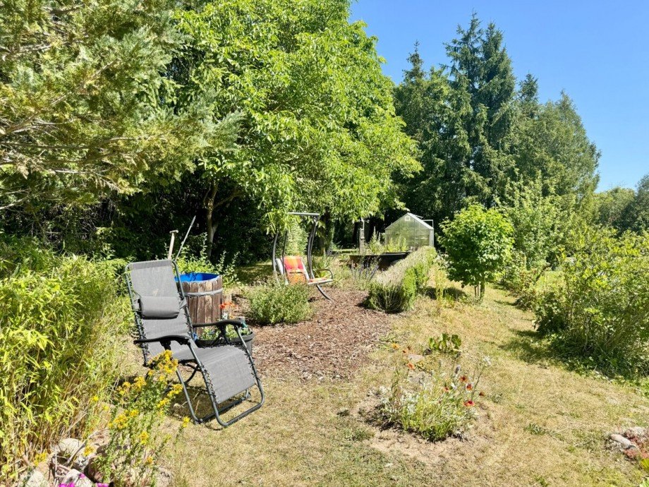 obere Terrasse Einfamilienhaus Burg Stargard