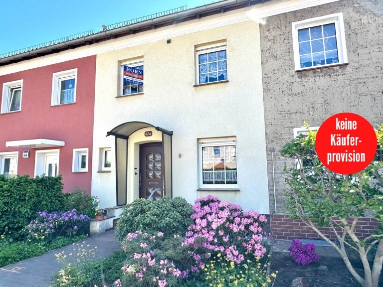 Hausansicht Ueckerm�nde / Bellin Reihenhaus HORN IMMOBILIEN ++ gepflegtes Reihenmittelhaus in Ueckermm�nde, nur ca. 1 km vom Strand entfernt