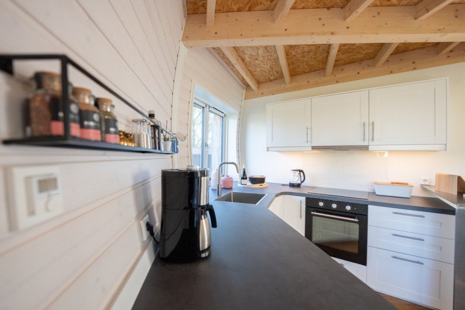 hochwertige Einbauk�che Ferienhaus Alt Rehse / Wustrow