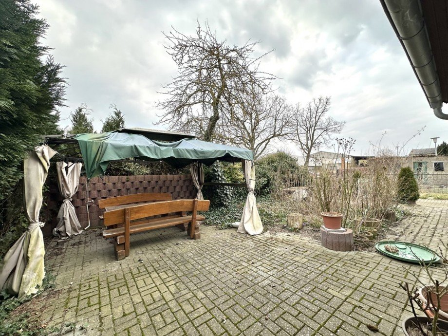 Terrasse Doppelhaush�lfte Blankenhof