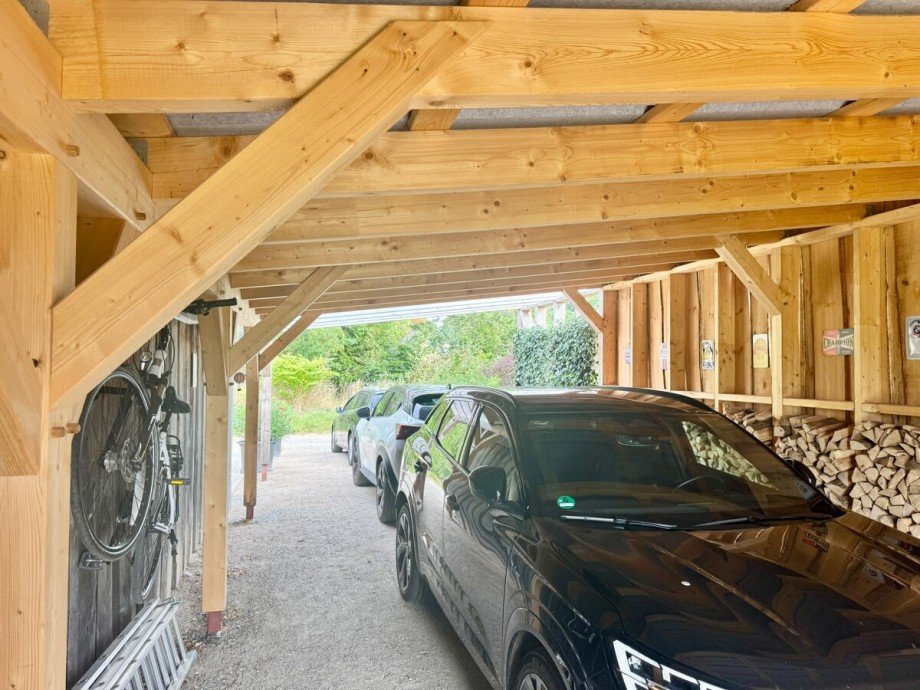Carport Doppelhaush�lfte M�llenhagen