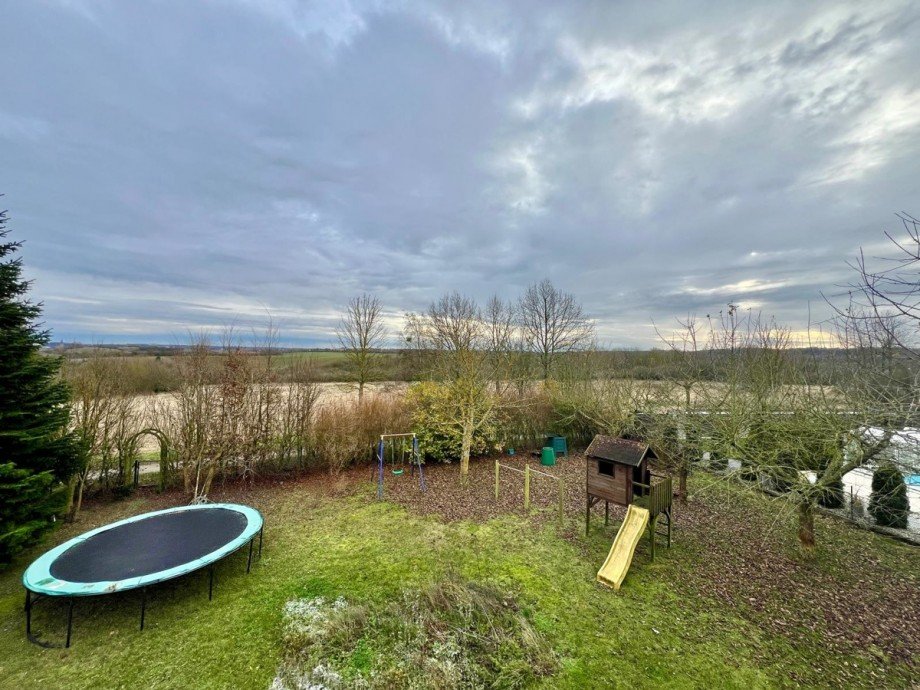 Ausblick Balkon Einfamilienhaus Neubrandenburg