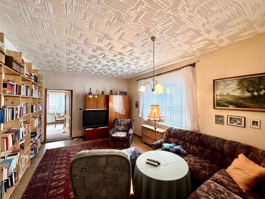 Wohnzimmer Doppelhaush�lfte Viereck