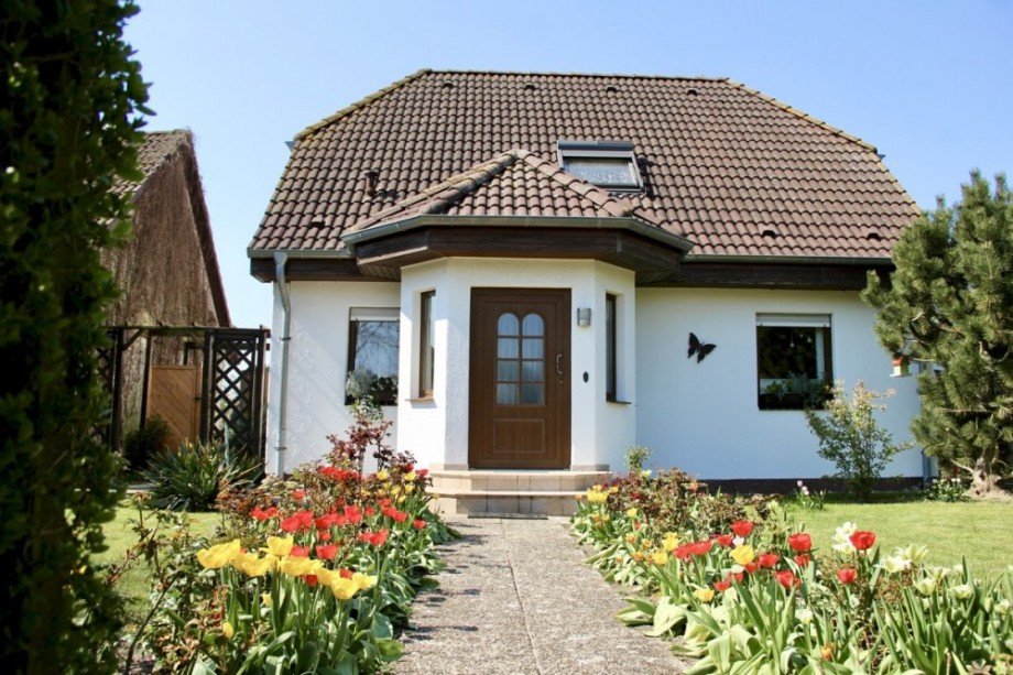 Hauseingang Einfamilienhaus Mallin