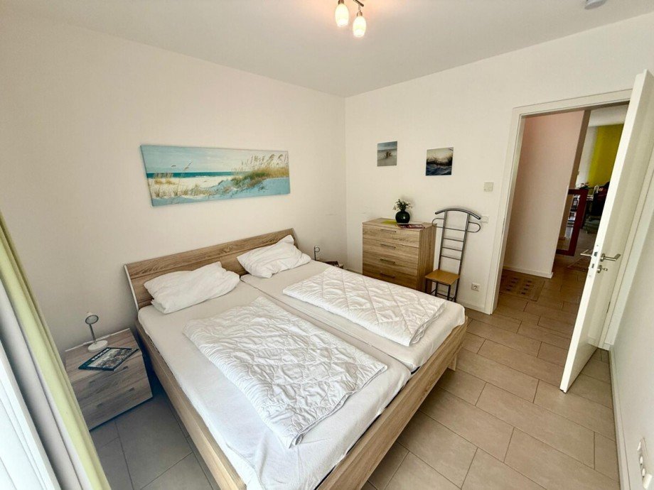 Schlafzimmer I Etagenwohnung Karlshagen