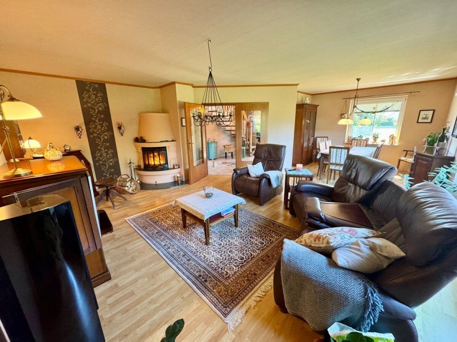 Wohnzimmer Einfamilienhaus Podewall