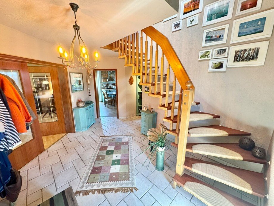 Flur mit Treppe Einfamilienhaus Podewall