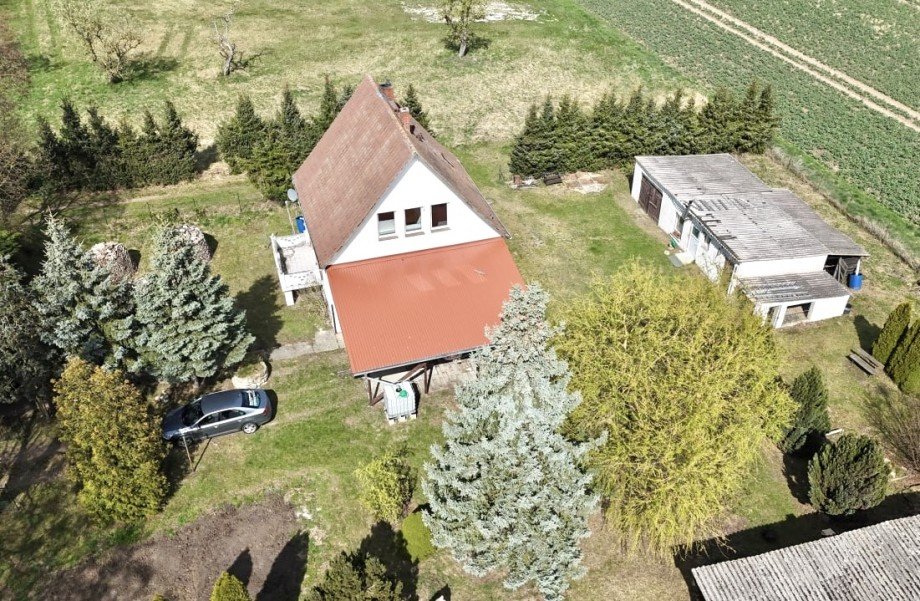 Fraufsicht Einfamilienhaus Strasburg / Gehren