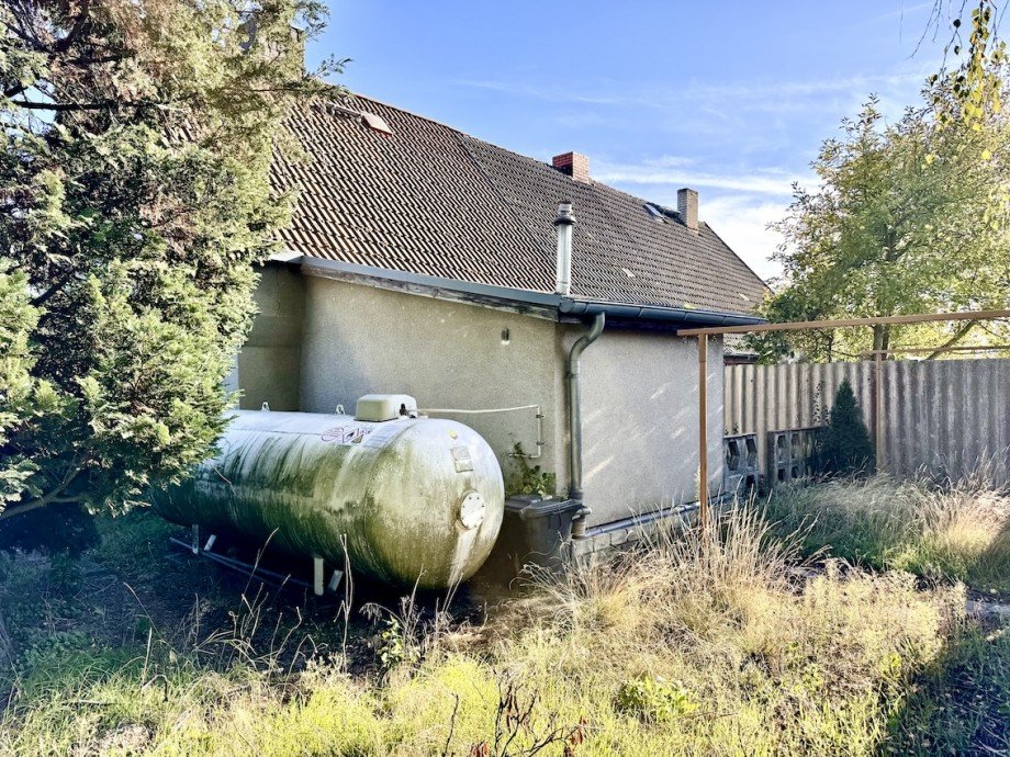 Hausansicht Doppelhaush�lfte Rossow