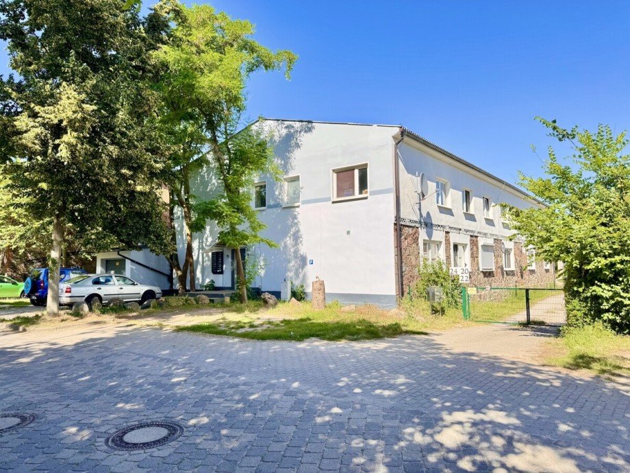 Hausansicht Etagenwohnung Grambow