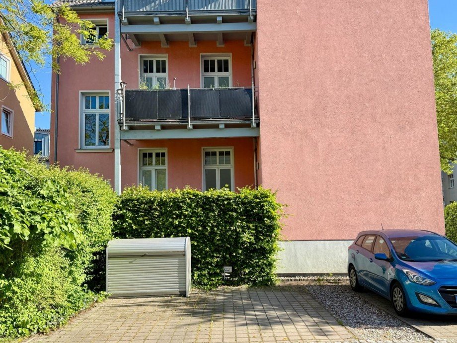 Balkon Whg. EG Erdgeschosswohnung Neubrandenburg