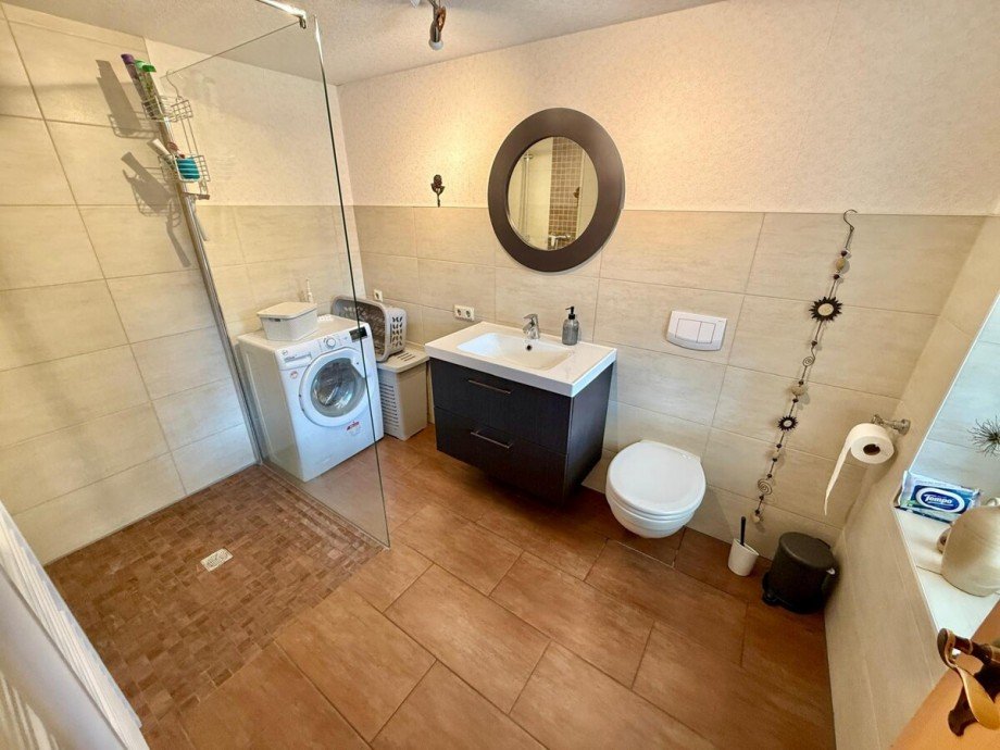 Badezimmer Doppelhaush�lfte Bassow