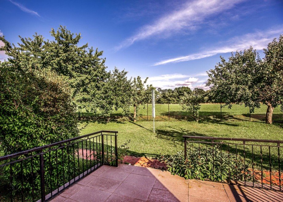 Ausblick Terrasse Einfamilienhaus Burg Stargard