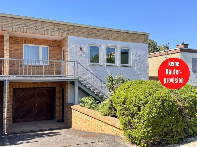 Hausansicht Neubrandenburg Doppelhaush�lfte HORN IMMOBILIEN ++ VERKAUFT!!Neubrandenburg Oststadt ruhige Randlage Doppelhaush�lfte