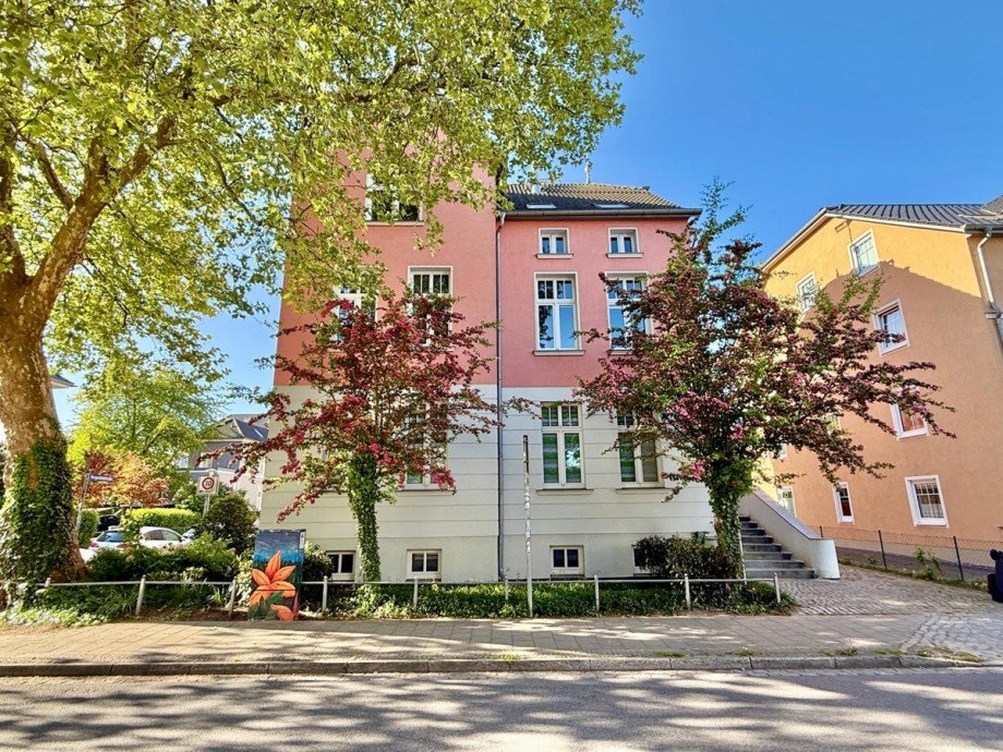 Au�enansicht Erdgeschosswohnung Neubrandenburg
