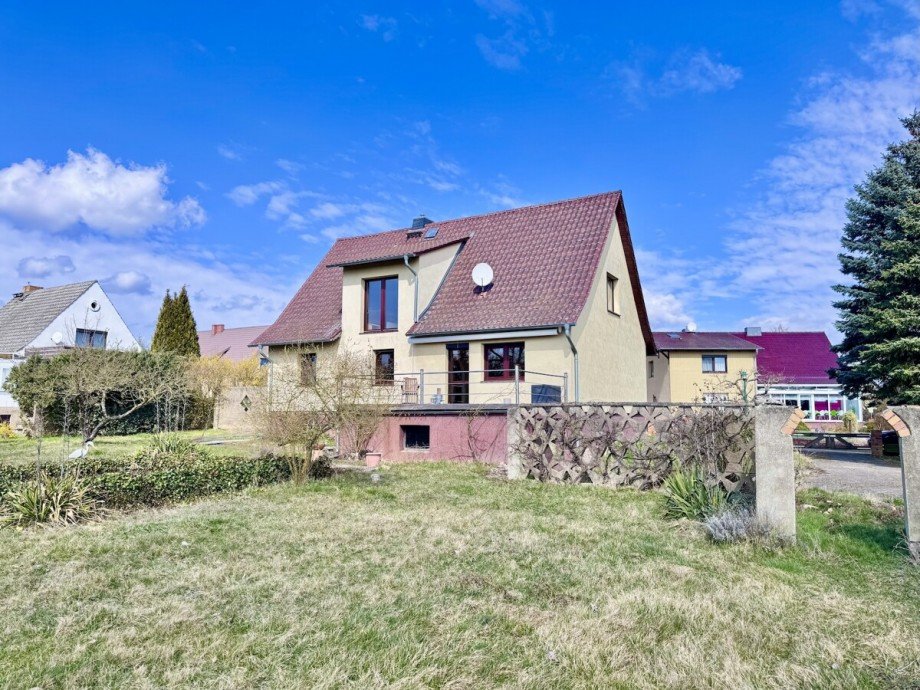 Hausansicht Einfamilienhaus Tantow