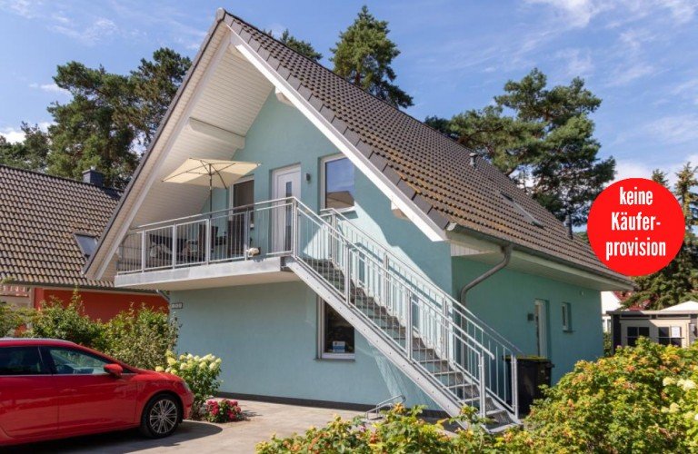 Hausansicht R�bel/M�ritz Ferienhaus VERKAUFT! Haus mit barrierefreier Ferienwohnung an der M�ritz in R�bel + zweite Ferienwohnung