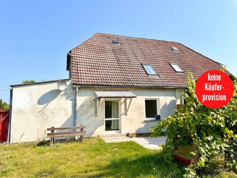 Doppelhaush�lfte in Krackow Penkun / Battinsthal Doppelhaush�lfte HORN IMMOBILIEN ++ RESERVIERT++Doppelhaush�lfte bei Penkun im gro�en Grundst�ck in ruhige Lage