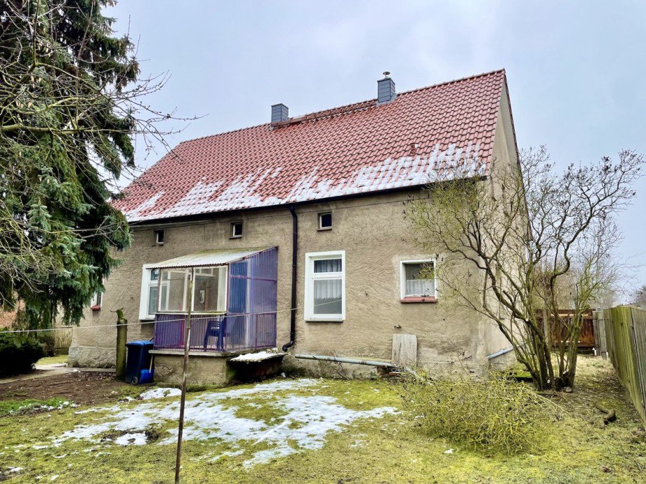 Hausansicht Einfamilienhaus Bergholz