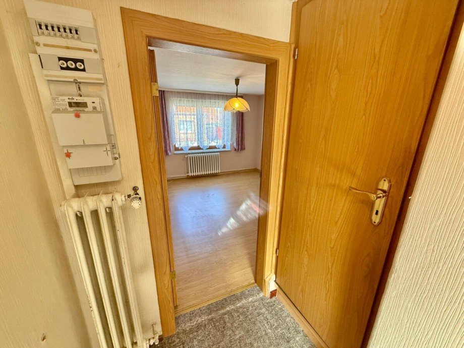 Flur Zugang Zimmer Doppelhaush�lfte Neubrandenburg