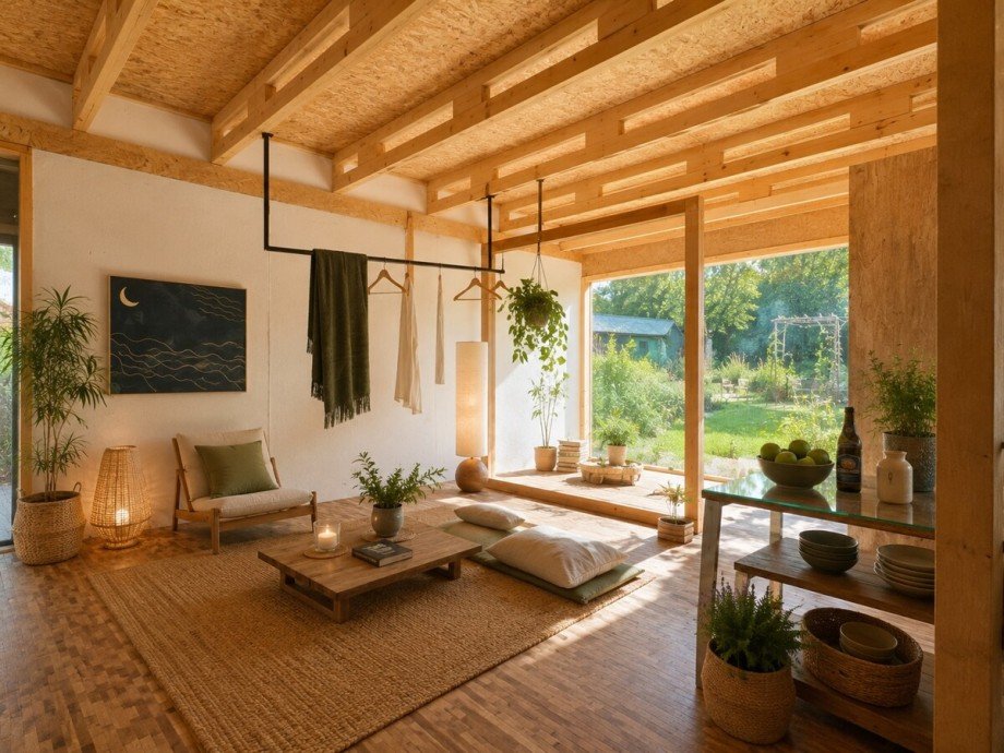 KI Gestaltungsvorschlag Ferienhaus Ahlbeck / Gegensee