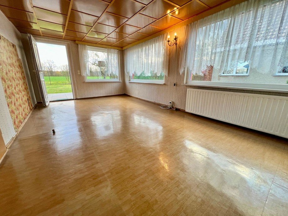 Veranda geschlossen Einfamilienhaus Burg Stargard