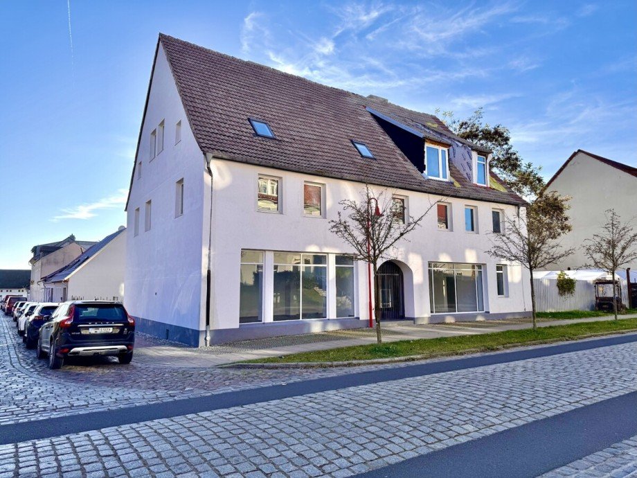 Hausansicht Haus Gartz (Oder)