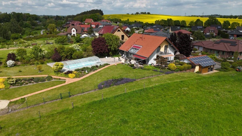 Luftaufnahme Einfamilienhaus Penzlin