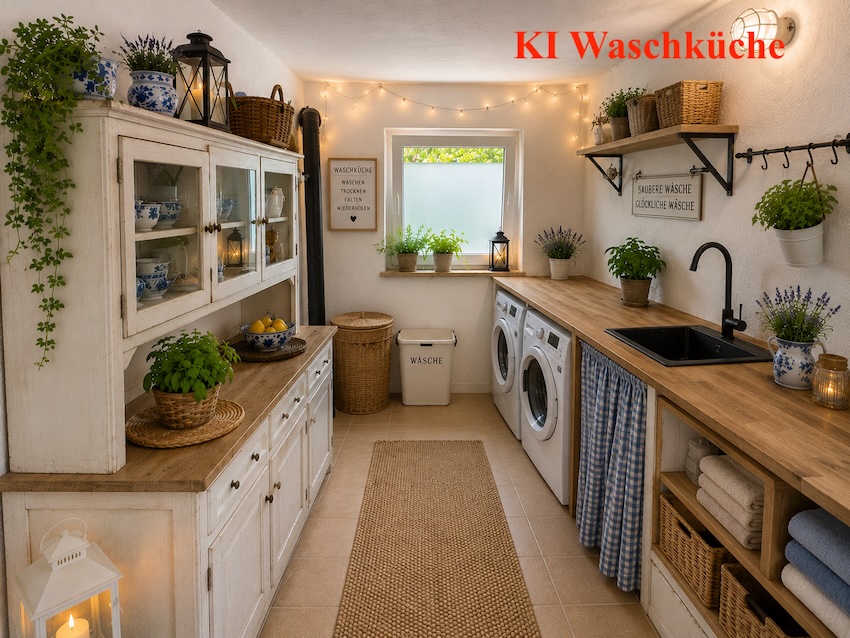 KI Waschk�che Einfamilienhaus Jatznick / Sandf�rde