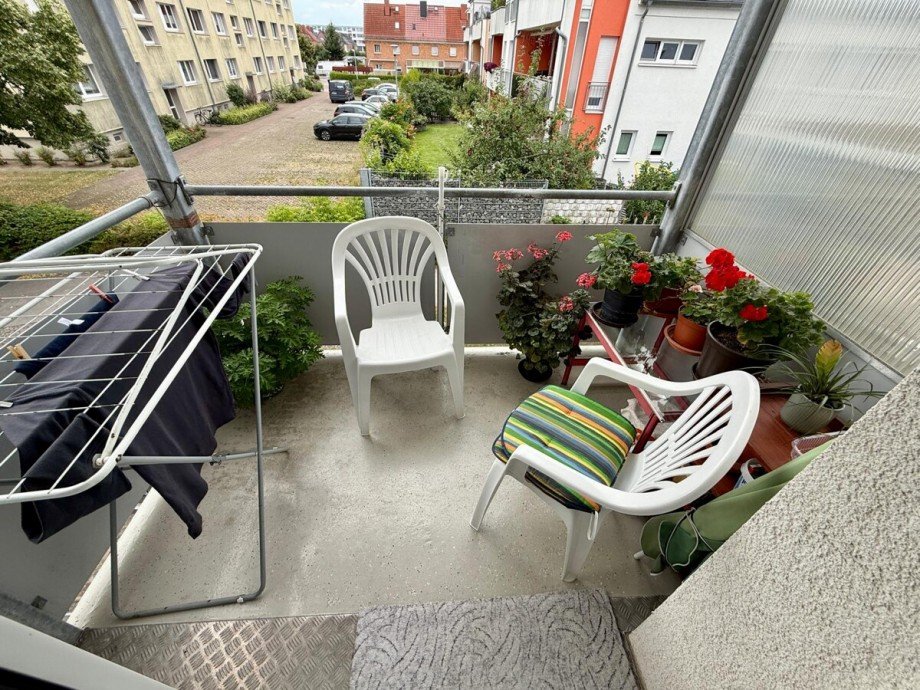 ... Balkon Etagenwohnung Neubrandenburg